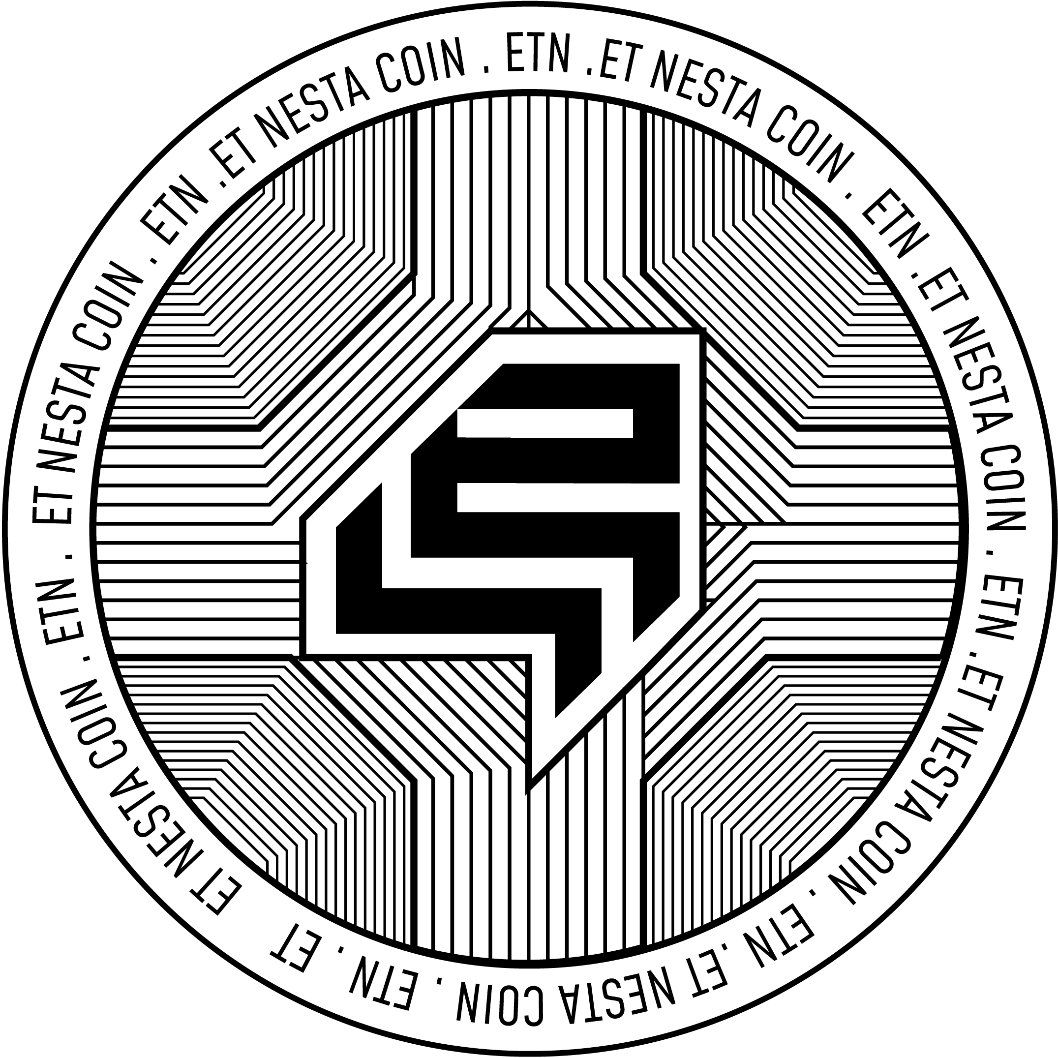 Light Background Wire Frame Logo